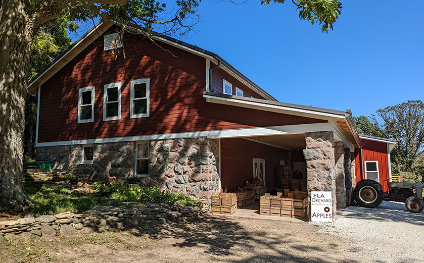 The new apple barn